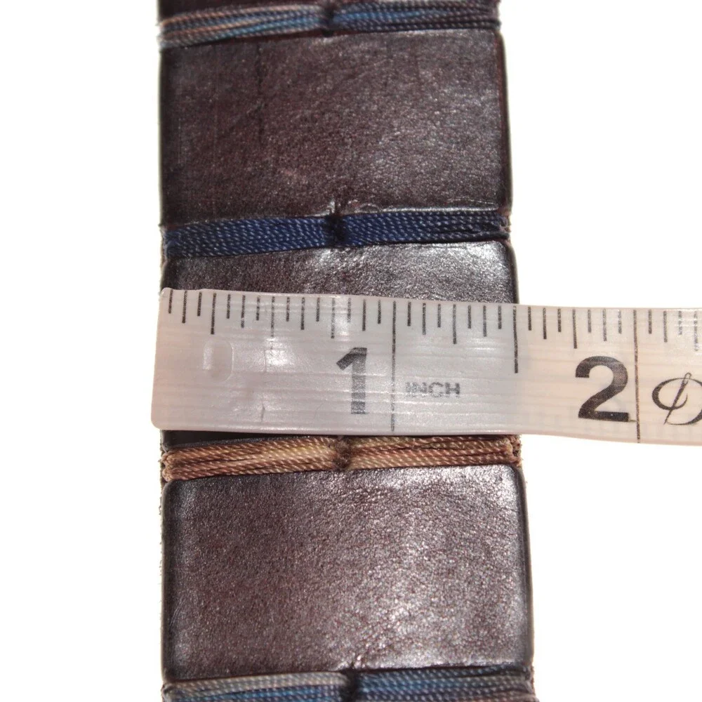 Veneta Cinture NWT Classic Belt Size 90 (US 34) in Brown Leather Made in Italy